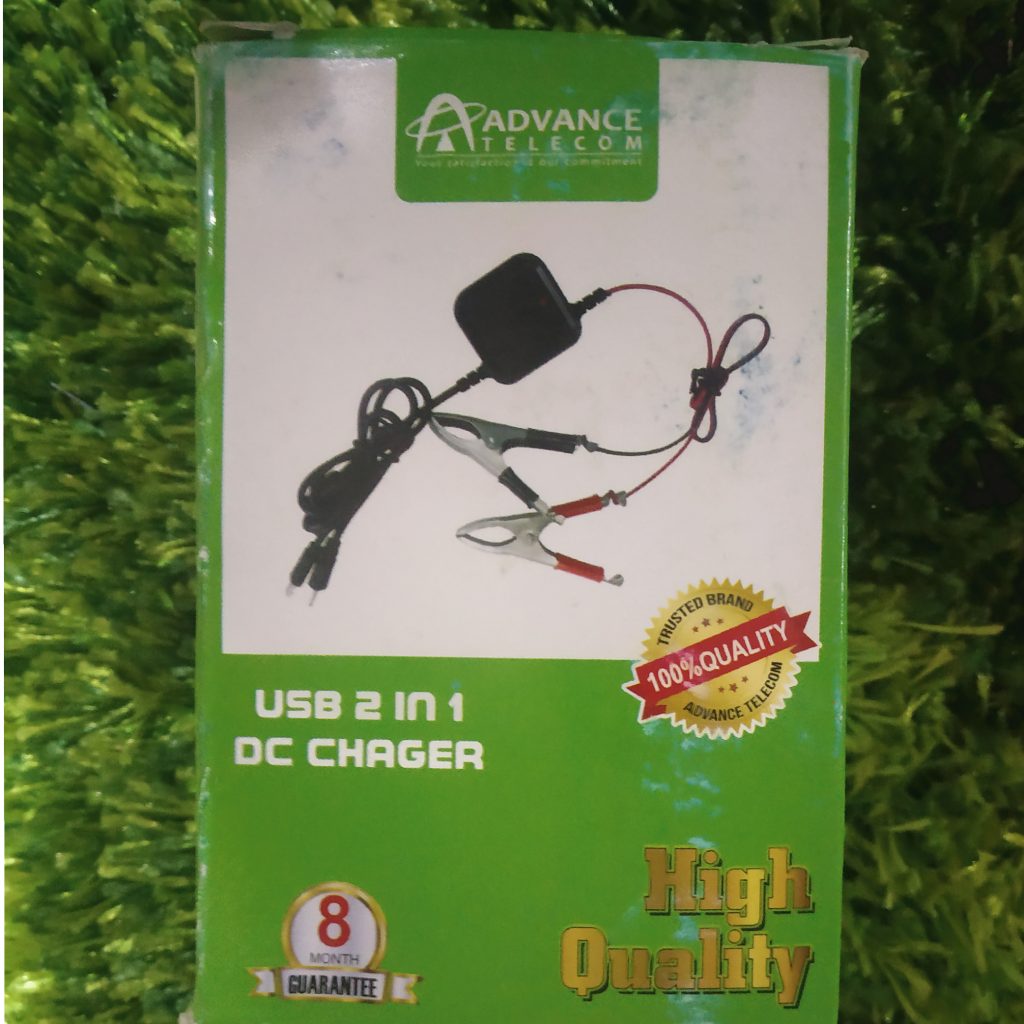 2 In 1 DC Charger, Input Voltage: 12 -24 V DC - Electro Shop